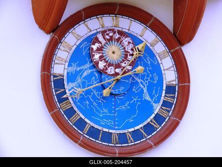 The musical clock of Órajáték - Székesfehérvár - Hungary-stock-foto