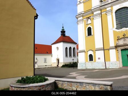 St. Anne's chapel - Székesfehérvár - Hungary - 1470-stock-foto