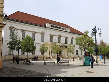 Székesfehérvár - Hotel Mercure - Hungary-stock-foto