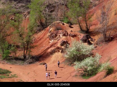Gánt - Bauxit mining site - Hungary-stock-foto