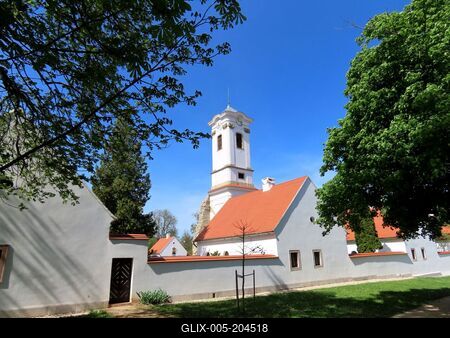 Majk - Hungary - Kamalduli Hermitage - Vow of silence-stock-foto
