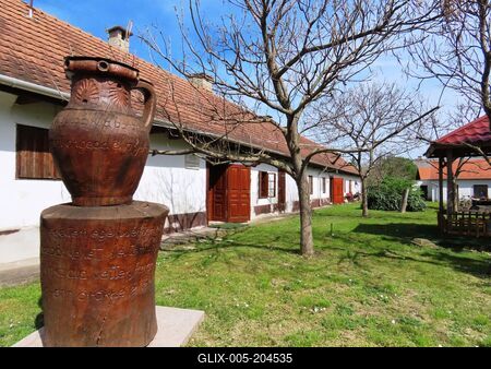 The Vértes museum - Csákvár - Hungary-stock-foto