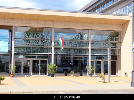 Cultural Center - Békéscsaba - Hungary-stock-foto