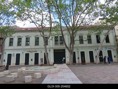 The Ibsen House - Békéscsaba - Hungary - Culture-stock-foto