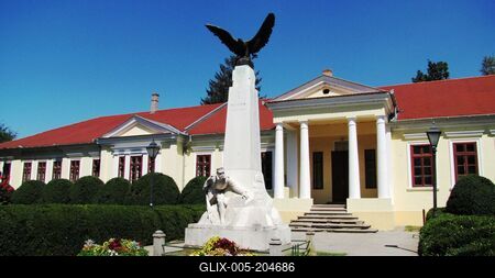 The Mittrovszky Castle - Szarvas - Hungary-stock-foto