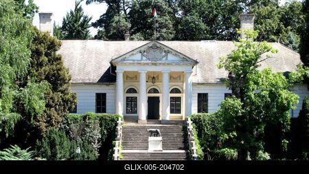 Szarvas - Hungary - Bolza Castle-stock-foto