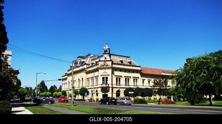 Szarvas - Hotel Árpád - Hungary - City view-stock-foto