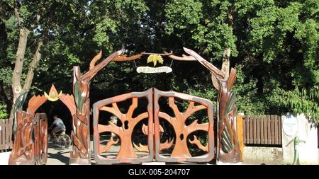 Szarvas - Arboretum - Pepi Garden - Hungary - Nature-stock-foto