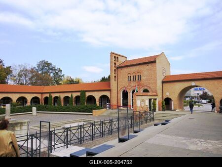 Royal Coronation Church - Székesfehérvár - Hungarry-stock-foto