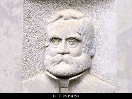 Székesfehérvár -  Relief of archeologist János Érdi-stock-foto