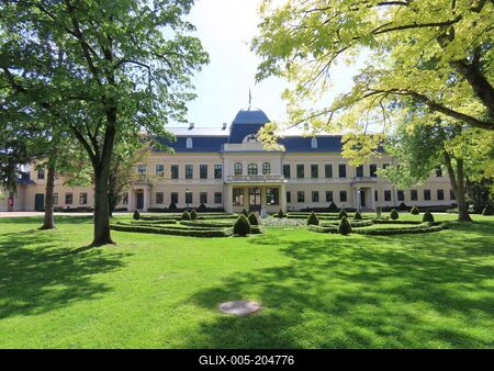 Gyula - The Almásy Castle - 18th C.-stock-foto