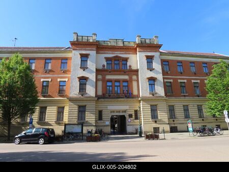 The Békés county archive - Hungary - Gyula-stock-foto