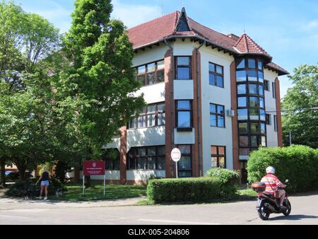 Faculty of Health and Social Sciences - Gyula - Hungary-stock-foto