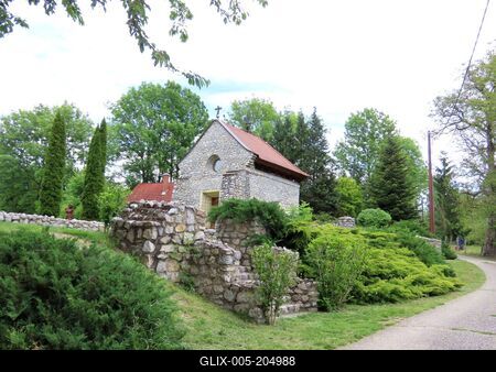 The St. Catherine's chapel and hospital - Telkibánya - Hungary-stock-foto