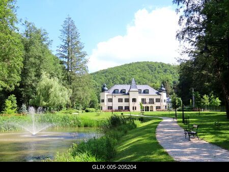 Bretzenheim-Waldbott Castle - Újhuta - Hungary - Hotel-stock-foto