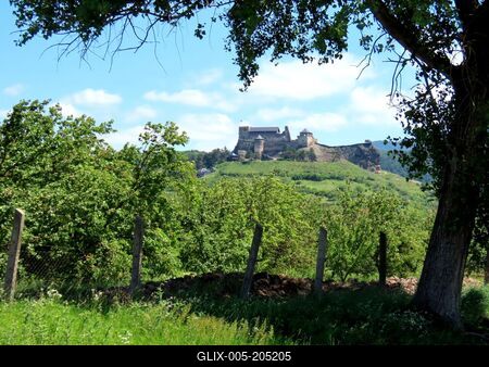 Boldogkő Castle in the Zemplén Mountains - Hungary-stock-foto