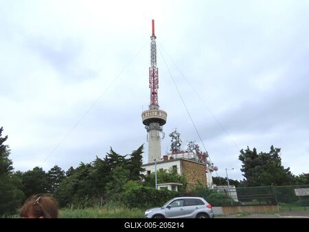 Tokaj - TV Tower - Kopasz Hill - Hungary-stock-foto