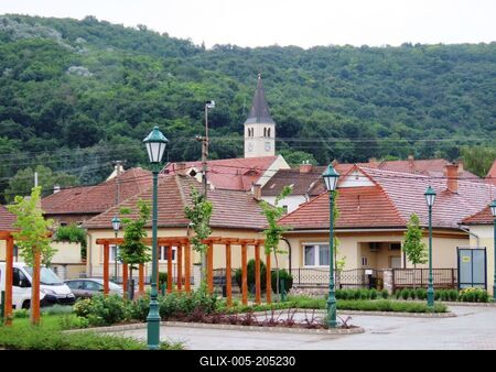 Tokaj - Cityscape - Hungary-stock-foto