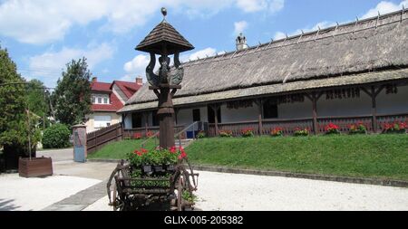 Kalocsa - Landscape House - Délibaba - Hungary-stock-foto