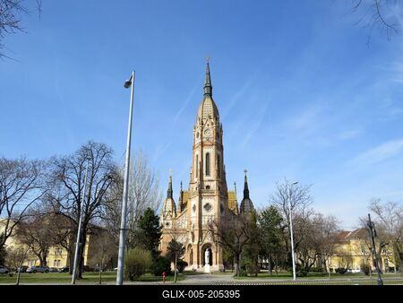 The St. László Church of Budapest.-stock-foto