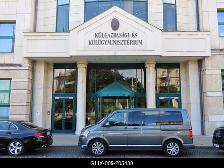 Ministry of Foreign Affairs and Trade - Hungary - Budapest-stock-foto