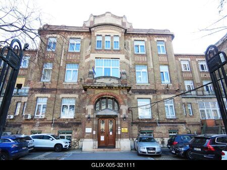Clinic of Nose, Ear and Throat of the Pázmány Péter Catholic University - Budapest-stock-foto