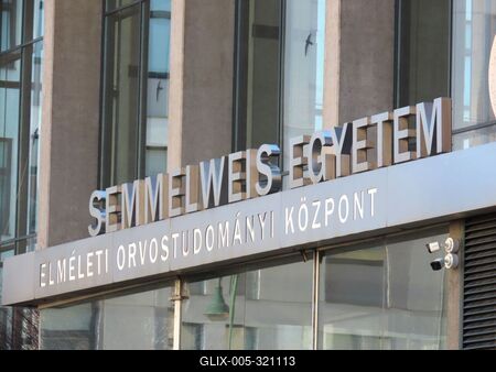 The Center for Theoretical Medicine of Semmelweis Medical University - Budapest-stock-foto