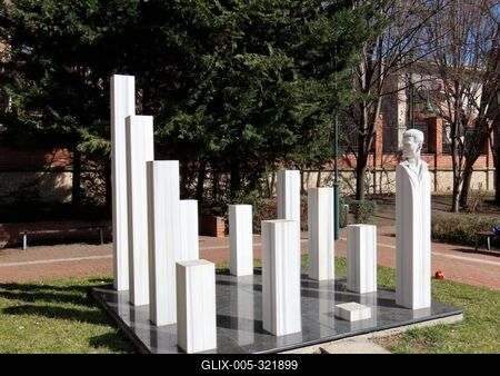 Monument to the 1956 Revolution - Budapest - Angyal István-stock-foto