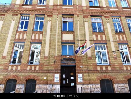 Children's Clinic of the Stefánia Children's Hospital - Budapest-stock-foto