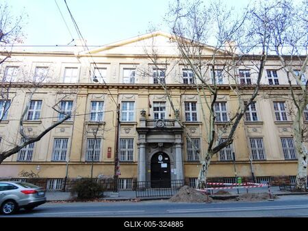András Fáy Transport Engineering Technical Secondary School  - Budapest-stock-foto
