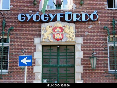 The Dandár Street spa  - Budapest - Health-stock-foto