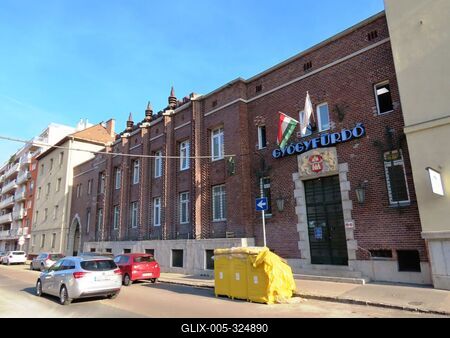 The Dandár Street spa - Budapest-stock-foto