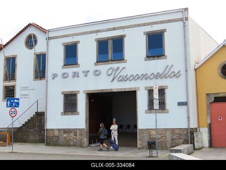 Vasconcellos winery - Porto - Portugal-stock-foto