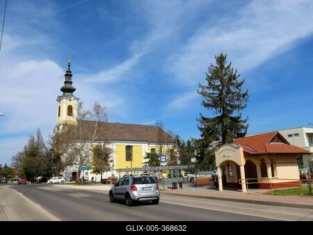 Jászalsószentgyörgy - VIew - Hungary-stock-foto
