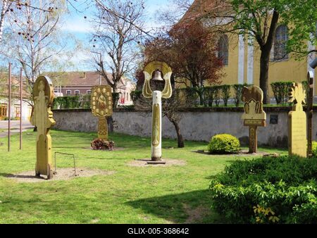 Abony - Monument erected in memory of the historical events that devastated the Hungarian people-stock-foto