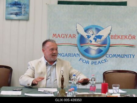 Dr. Bolek Zoltán -  President of the Hungarian Islamic Community - Budapest-stock-foto