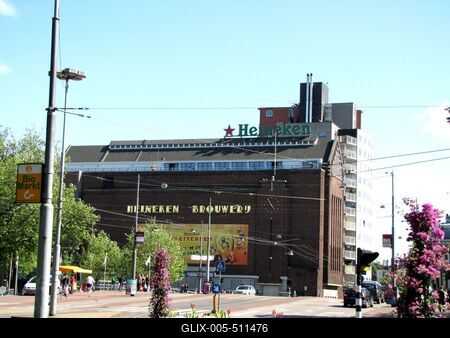 Heineken Brewery - Museum - Amsterdam-stock-foto