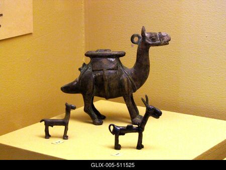 Rio de Janeiro, 25 January 2012. Peruvian Inca animal figures at the National Museum of Brasil.Perui Inca ?llatfigur?k a nemzeti m?zeumban.-stock-foto