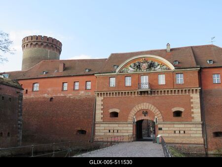Berlin, 24 March 2018The Citadel of Spandau.A spandaui citadella.-stock-foto