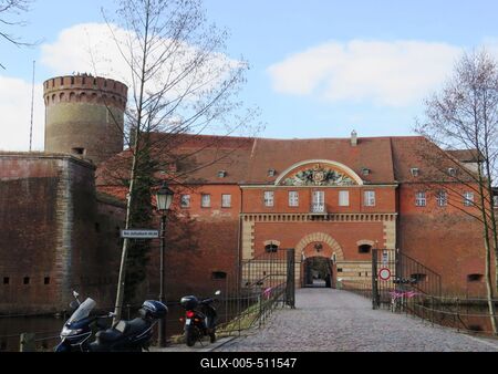 Berlin, 24 March 2018The Citadel of Spandau.A spandaui citadella.-stock-foto
