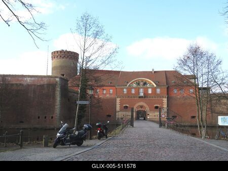 Berlin, 24 March 2018The Citadel of Spandau.A spandaui citadella.-stock-foto