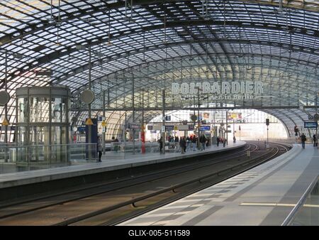 Berlin, 25 March 2018Berlin-main Railway Station.A berlini F?p?lyaudvar. Hauptbahnhof.-stock-foto