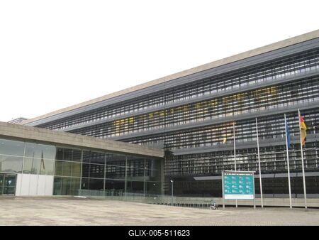 Berlin, 24 March 2018The German Prime Minister's Office (Chancellery).A n?met minisztereln?ki hivatal (kancell?ria).-stock-foto