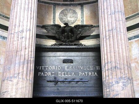 Rome - Tomb of Victor Emanuel II - Italy-stock-foto
