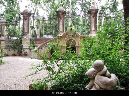 Rome - Hungarian Academy - Falconieri Palace-stock-foto