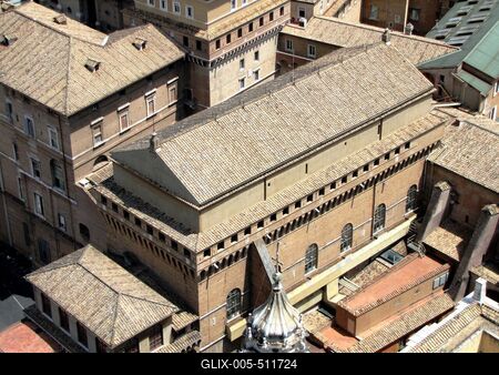 Sistine Chapel - Rome - Vatican - Michelangelo-stock-foto