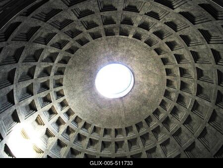 Rome - Pantheon' Dome  - Architecture-stock-foto