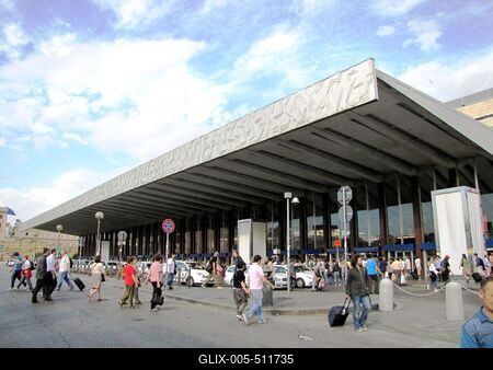 Rome Central Railway Station - Termini - Amerigo Tot-stock-foto