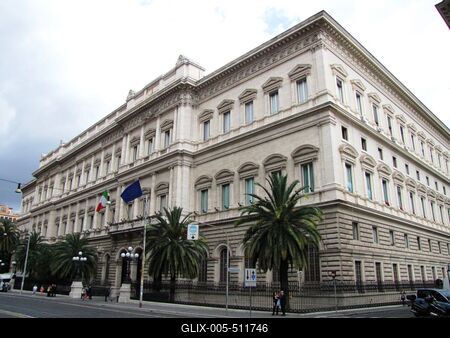 Rome - Central Bank - National Bank-stock-foto