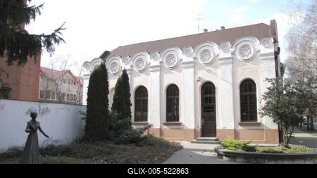 Kiskőrös - Adventist house of prayer - Hungary-stock-foto